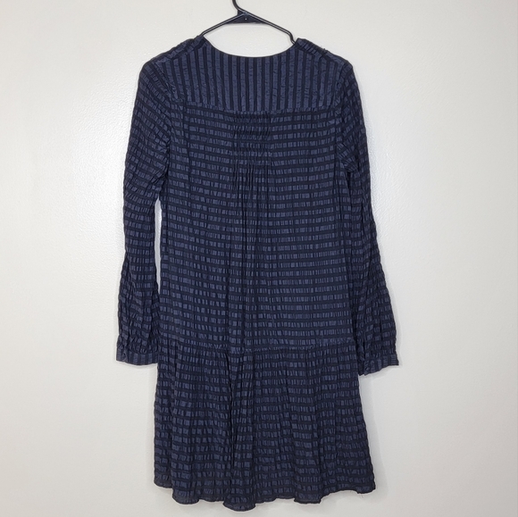 Anine Bing Black Striped Dress Size Small - Picture 5 of 5